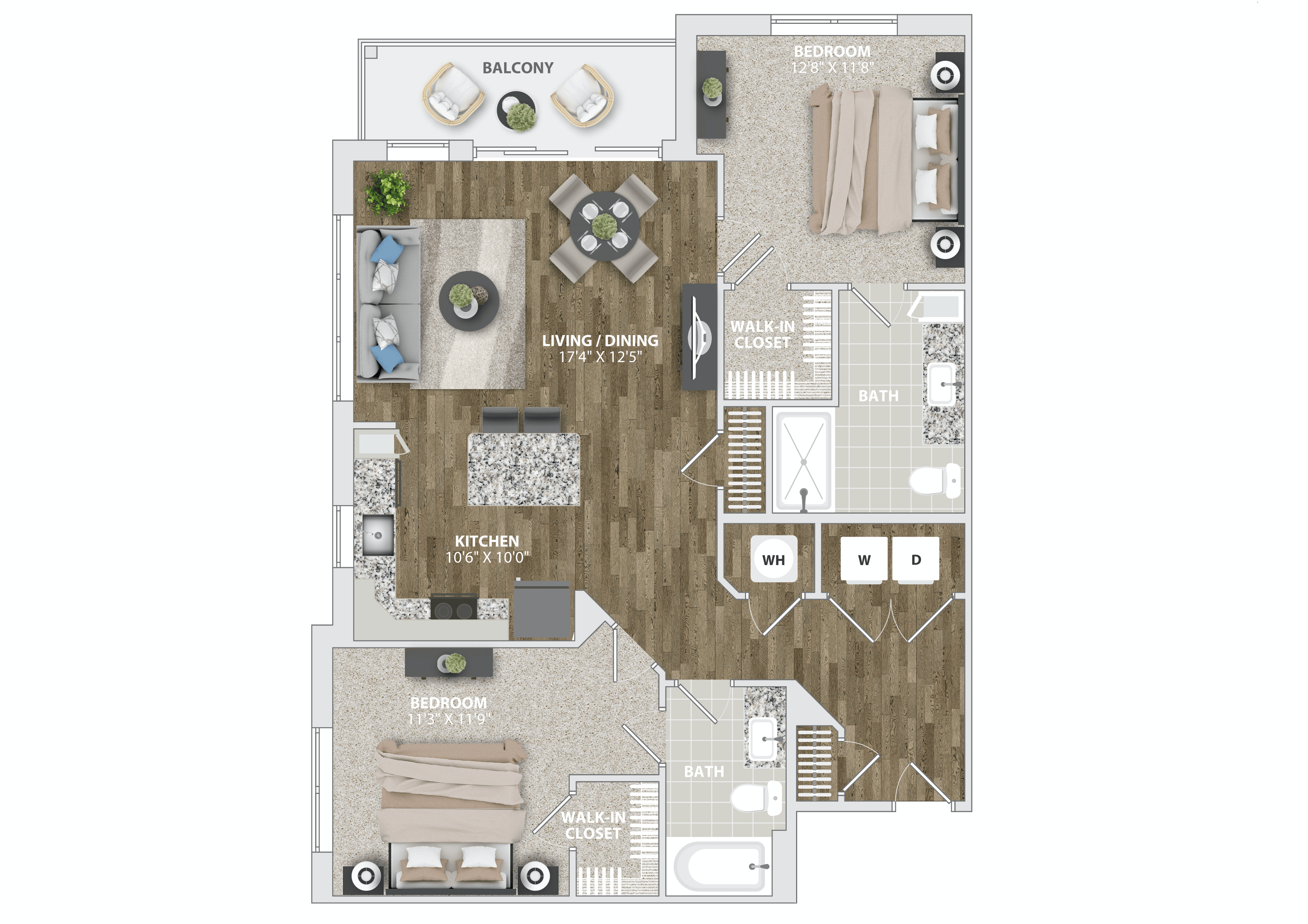 2 Bedroom apartment  at Woodmore Grand, Bowie, 20721