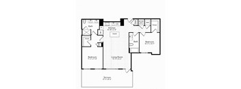 a floor plan of a bedroom house at The Boro, Virginia