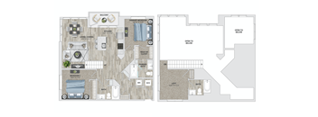 a floor plan of a home at Metropolitan at the Riverwalk, North Carolina