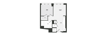 A02 Floor Plan at Coda at Bryant Street, Washington District of Columbia