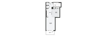 A04 Floor Plan at Coda at Bryant Street, Washington, DC 20002