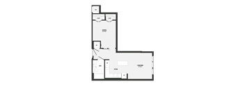 A06 Floor Plan at Coda at Bryant Street, District of Columbia