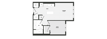 A07 Floor Plan at Coda at Bryant Street, District of Columbia, 20002