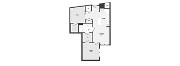 B02 Floor Plan at Coda at Bryant Street, Washington, DC 20002