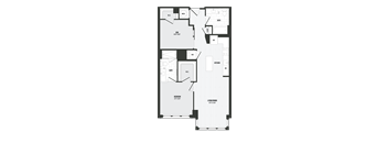 C04 Floor Plan at Coda at Bryant Street, Washington, DC