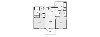C07B Floor Plan at Coda at Bryant Street, Washington