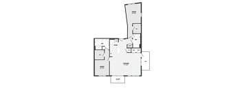 C10 Floor Plan at Coda at Bryant Street, Washington, DC 20002