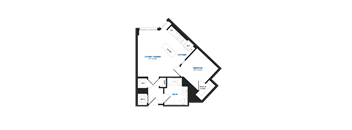 A04P Floor Plan at The Chase at Bryant Street, Washington District of Columbia