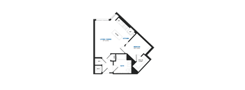 A04 Floor Plan at The Chase at Bryant Street, Washington, DC