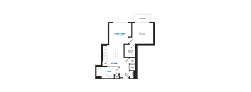 A05 Floor Plan at The Chase at Bryant Street, Washington, DC