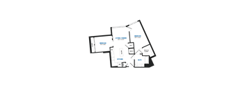 A06 Floor Plan at The Chase at Bryant Street, District of Columbia, 20002