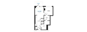 A07P TYPE A Floor Plan at The Chase at Bryant Street, Washington District of Columbia