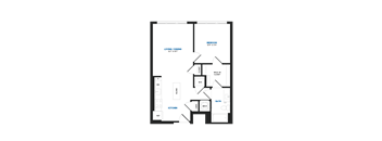 A09D Floor Plan at The Chase at Bryant Street, District of Columbia, 20002