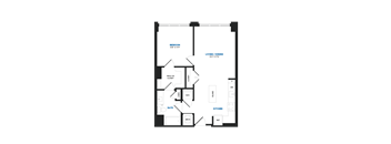 A09P Floor Plan at The Chase at Bryant Street, District of Columbia