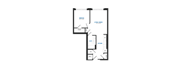 A10 Floor Plan at The Chase at Bryant Street, Washington, 20002