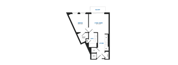 A13 Floor Plan at The Chase at Bryant Street, Washington, DC, 20002
