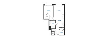 A14 Floor Plan at The Chase at Bryant Street, District of Columbia