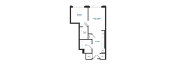 A15 Floor Plan at The Chase at Bryant Street, District of Columbia