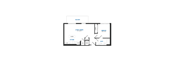 A17 Floor Plan at The Chase at Bryant Street, Washington District of Columbia