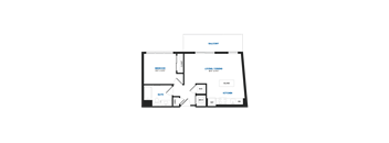 A21 Floor Plan at The Chase at Bryant Street, Washington, DC 20002