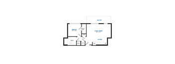 A25 Floor Plan at The Chase at Bryant Street, Washington, 20002