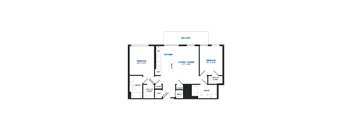 C12C PH Floor Plan at The Chase at Bryant Street, District of Columbia
