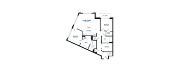 D01 Type A Floor Plan at The Chase at Bryant Street, District of Columbia, 20002