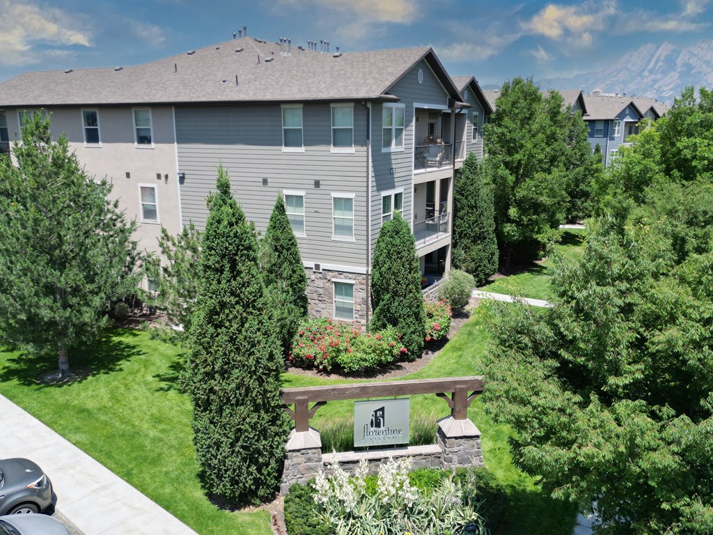Building Exterior View at Florentine Villas, Midvale, UT 84047