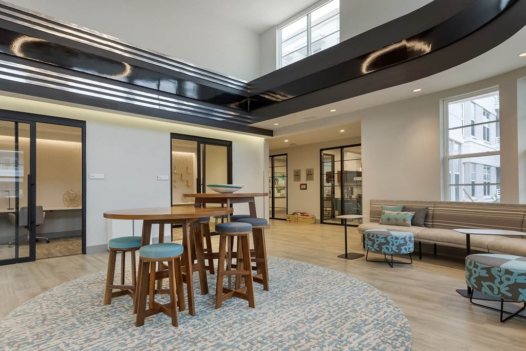 resident lobby area at Delamarre at Celebration, Florida