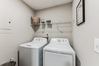 a washer and dryer in the laundry room - Photo Gallery 16
