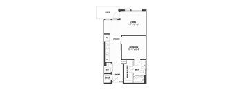 A2P Floor Plan at The William, Virginiaa, 20152