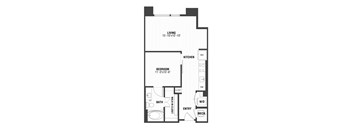A2 Floor Plan at The William, Chantilly