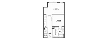 A3 Floor Plan at The William, Chantilly