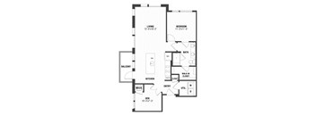 A8 Floor Plan at The William, Virginia