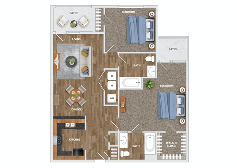 ELMS Floor Plan at Jamison Park, North Charleston, SC