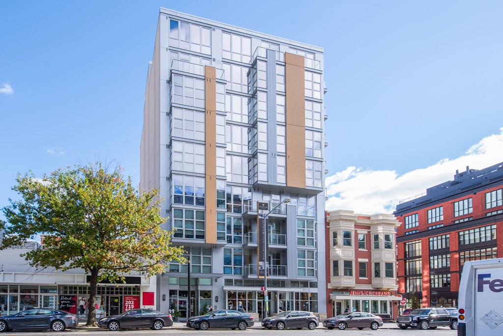 Modern Building Exterior at Elysium Fourteen, District of Columbia, 20009