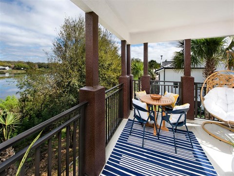 Table With Chairs At Patio at Town Trelago, Maitland, FL
