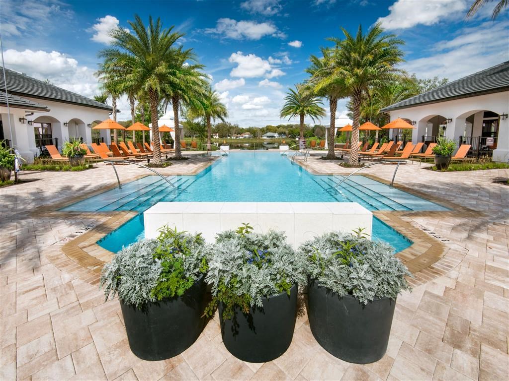Pool With Sunning Deck at Town Trelago, Florida, 32751
