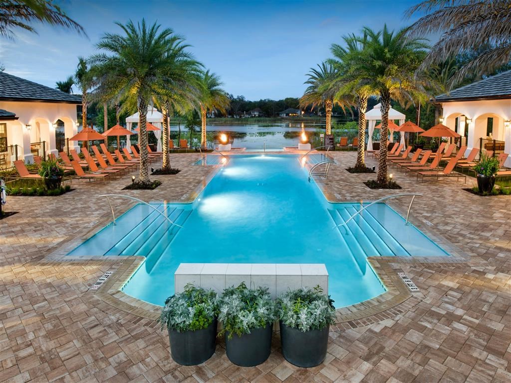 Relaxing Swimming Pool at Town Trelago, Florida