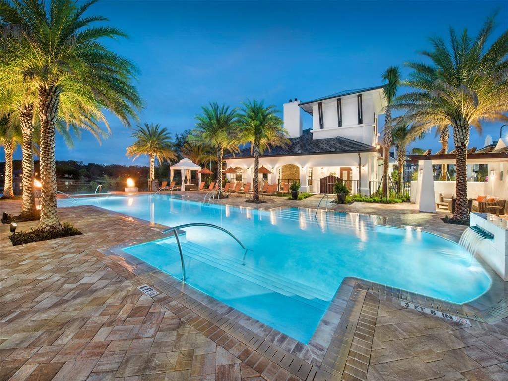 Resort Style Swimming Pool at Town Trelago, Maitland, FL, 32751