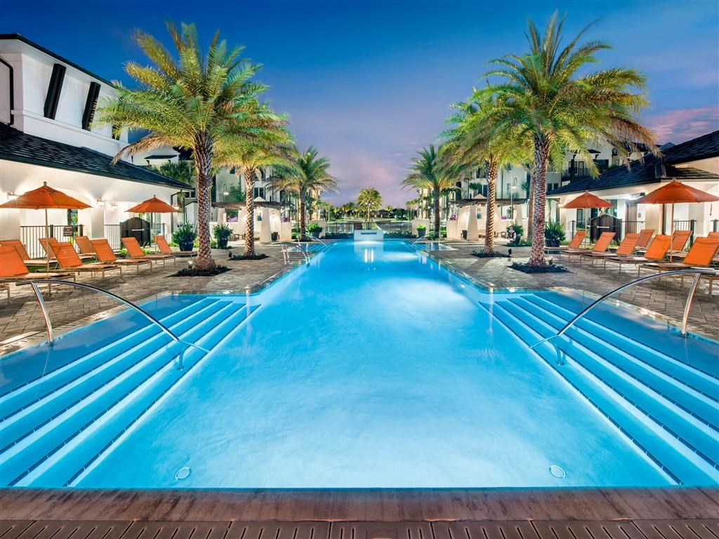 Cool Blue Swimming Pool at Town Trelago, Florida, 32751