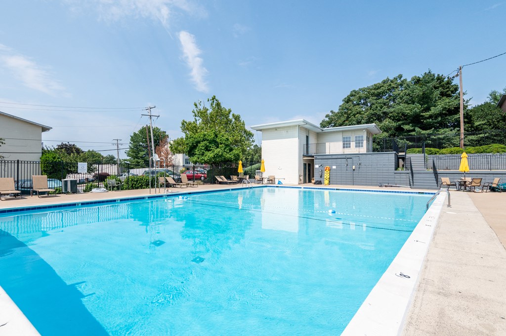 Extensive Resort Inspired Pool Deck at The Fields of Alexandria, Alexandria