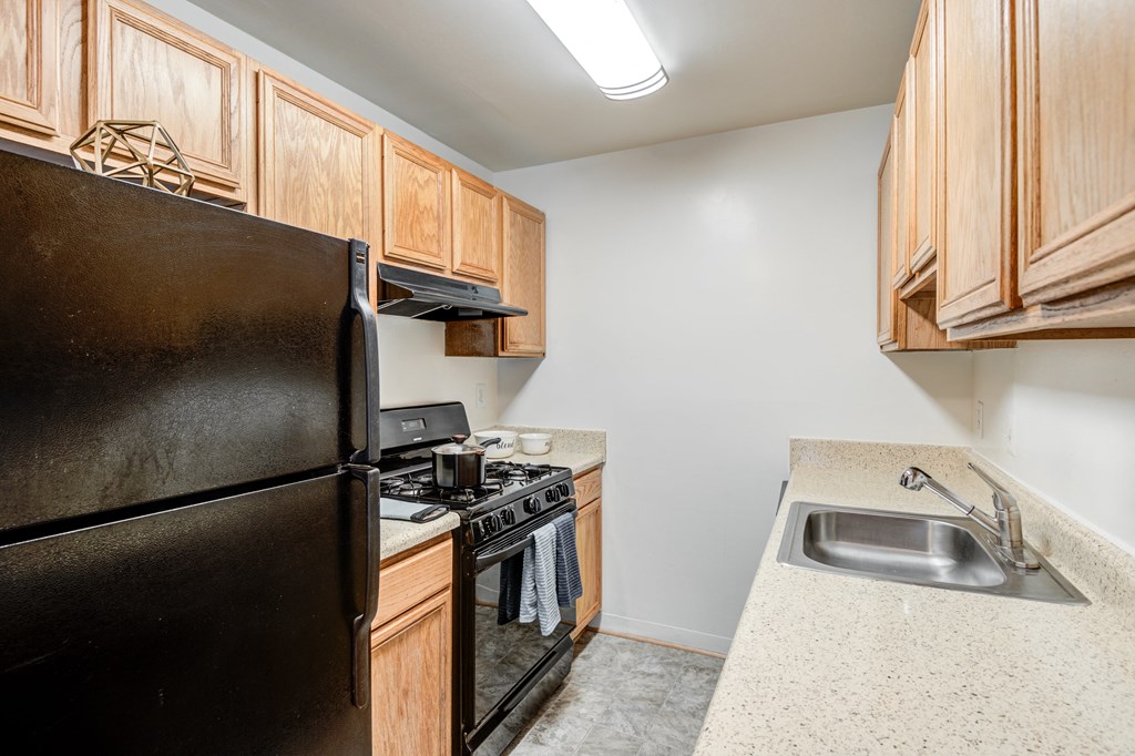 Remodeled Kitchen at The Fields of Alexandria, Virginia