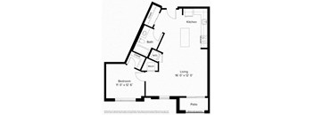 1 BEDROOM 1 BATH at Fort Totten Square, Washington DC, 20011