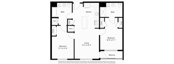 2 bed 2 bath M at Fort Totten Square, Washington, Washington DC