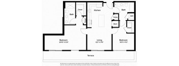 2 bed 2 bath K at Fort Totten Square, Washington, 20011