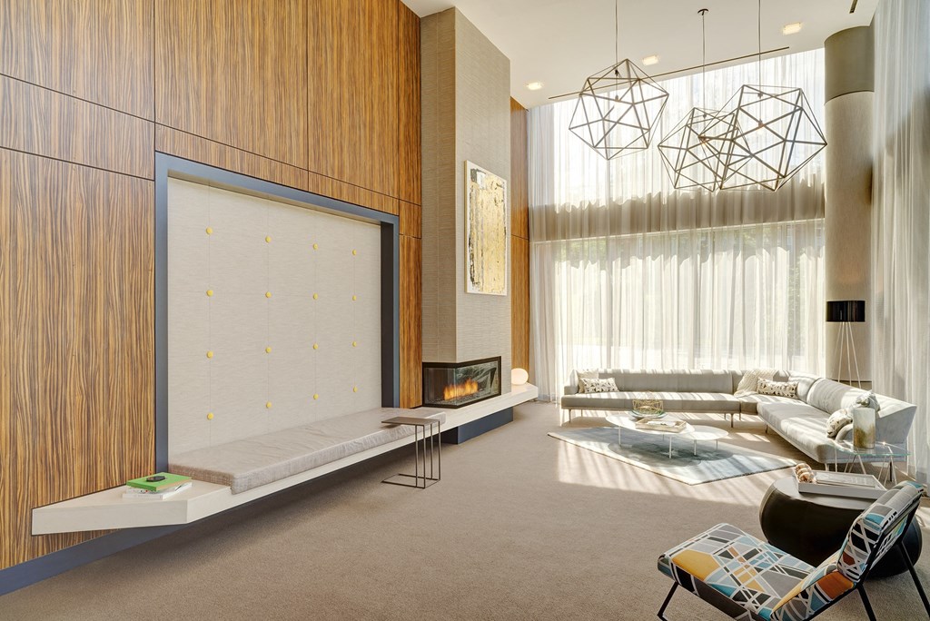 Interior at Fort Totten Square, Washington, 20011