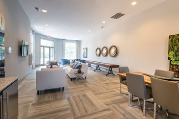 A Modern Dining Room at The Aster Apartments, Cary, NC