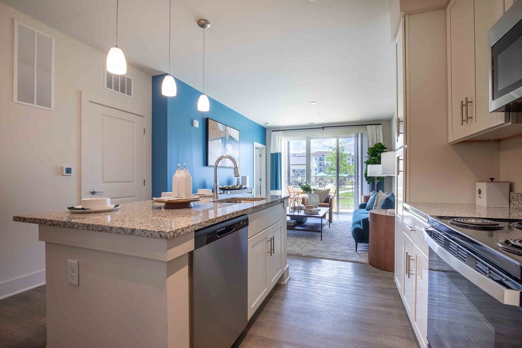 Kitchen Unit at Fairmont at South Lake, Bowie, Maryland