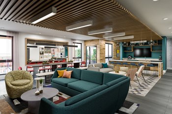 Clubroom Clubroom at Vesta Parkside, Washington - Photo Gallery 3